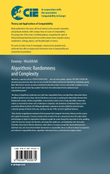 Algorithmic Randomness and Complexity Algorithmic Randomness and Complexity