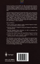 Automatic Fingerprint Recognition Systems