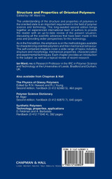 Structure and Properties of Oriented Polymers