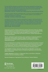 Producing Management Knowledge