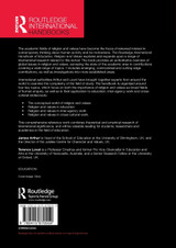 The Routledge International Handbook of Education, Religion and Values The Routledge International Handbook of Education, Religion and Values