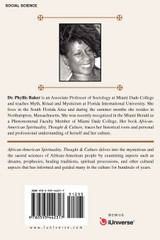 African-American Spirituality, Thought & Culture African-American Spirituality, Thought & Culture