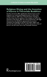 Religious Giving and the Invention of Karma in Theravada Buddhism