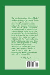A Green Dimension for the European Community