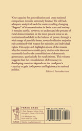 The Challenge of Rural Democratisation The Challenge of Rural Democratisation