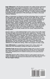Laser Ultrasonics Techniques and Applications