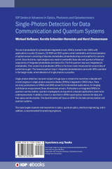 Single-Photon Detection for Data Communication and Quantum Systems