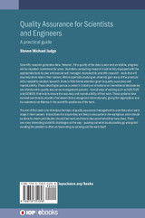 Quality Assurance for Scientists and Engineers
