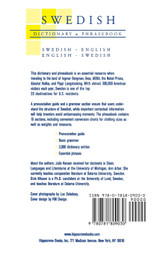 Swedish-English English/Swedish Dictionary & Phrasebook Swedish-English English/Swedish Dictionary & Phrasebook