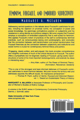 Feminism, Foucault, and Embodied Subjectivity Feminism, Foucault, and Embodied Subjectivity