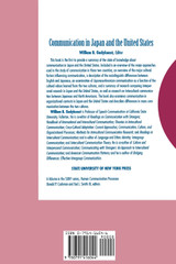 Communication in Japan and the United States Communication in Japan and the United States