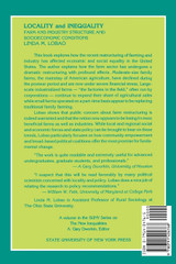 Locality and Inequality