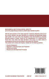 Biochemical and Physiological Aspects of Ethylene Production in Lower and Higher Plants