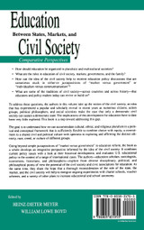 Education Between State, Markets, and Civil Society