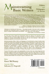 Mainstreaming Basic Writers