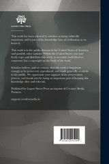 Annales, Volume 1... Annales, Volume 1...