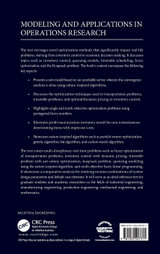 Modeling and Applications in Operations Research