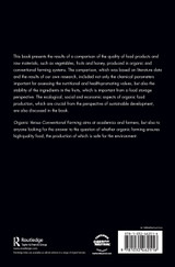 Organic Versus Conventional Farming Organic Versus Conventional Farming