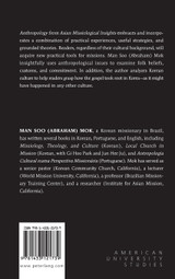 Anthropology from Asian Missiological Insights Anthropology from Asian Missiological Insights