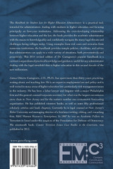 Handbook for Student Law for Higher Education Administrators - Revised edition