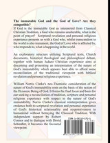 Does God Change? Reconciling the Immutable God with the God of Love Does God Change? Reconciling the Immutable God with the God of Love
