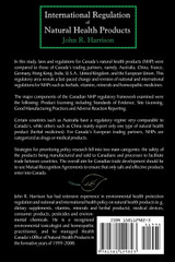 International Regulation of Natural Health Products International Regulation of Natural Health Products