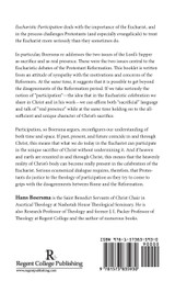 Eucharistic Participation