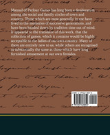 The Book of Parlour Games The Book of Parlour Games
