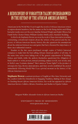 The Postwar African American Novel The Postwar African American Novel