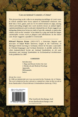 The Criminal Prosecution and Capital Punishment of Animals The Criminal Prosecution and Capital Punishment of Animals