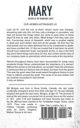MARY - MOTHER OF THE TRIUMPHANT CHRIST MARY - MOTHER OF THE TRIUMPHANT CHRIST