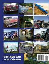 Vintage Car 2020 Calendar (UK Edition)