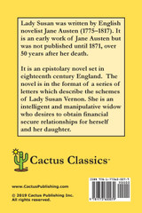 Lady Susan (Cactus Classics Large Print)