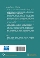Ethical Space Vol.15 Issue 1/2 Ethical Space Vol.15 Issue 1/2