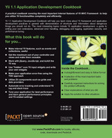 Yii 1.1 Application Development Cookbook