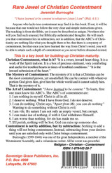 Rare Jewel of Christian Contentment