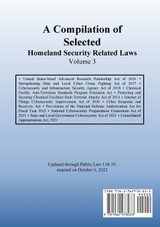 Compilation of Homeland Security Related Laws Vol. 3 Compilation of Homeland Security Related Laws Vol. 3