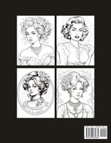 Victorian woman coloring book for inmates Victorian woman coloring book for inmates