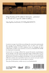 Eloge funèbre de M. l'abbé E. Fournaise, le 19 avril 1877
