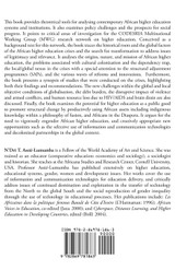 Higher Education in Africa. Crises, Reforms and Transformation Higher Education in Africa. Crises, Reforms and Transformation