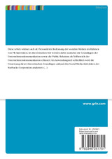 Social Media als Teilbereich der Public Relations. Eine Analyse am Beispiel der Starbucks Corporation
