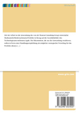 Analyse des Geschäftsportfolios von Apple am Beispiel der Boston-Consulting-Group-Matrix