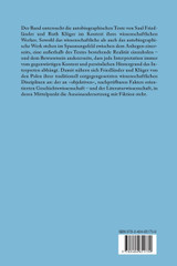 Zwischen Wissenschaft und autobiographischem Projekt