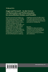 Angst und Vernunft - An der Grenze von Rationalem und Nichtrationalem im menschlichen Denken und Handeln