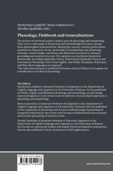 Phonology, Fieldwork and Generalizations