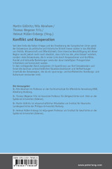 Konflikt und Kooperation Konflikt und Kooperation