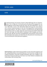 Das Rechtsinstitut der Fuehrungsaufsicht unter besonderer Beruecksichtigung von § 145a StGB Das Rechtsinstitut der Fuehrungsaufsicht unter besonderer Beruecksichtigung von § 145a StGB