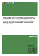 Charakteristische Dualismen in der Literatur der Romantik. Zu Ludwig Tiecks "Der Runenberg" und E.T.A. Hoffmanns "Die Bergwerke zu Falun"