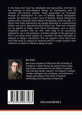 Considering Use and Design of Speech Recognition Systems Considering Use and Design of Speech Recognition Systems