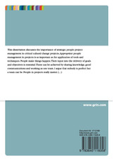 Strategic people project management in the context of the delivery of a generic equipment space project for cellnet